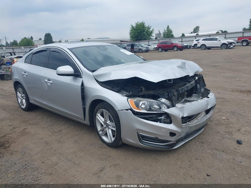2015 Volvo S60 VIN YV1612TB1F1307237 IAAI salvage auction — FRONT END, Salvage Title, sold $550 on 2026-08-11 (photo 1)