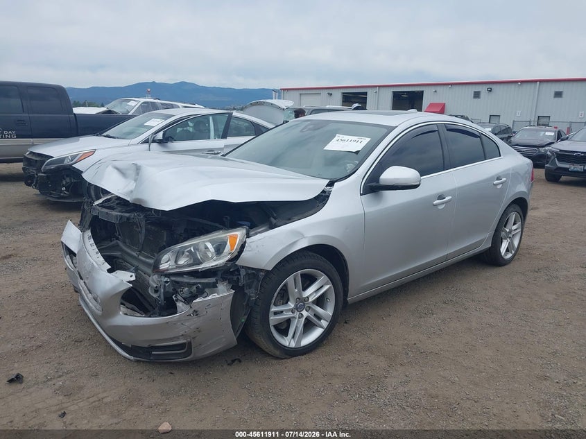 2015 Volvo S60 VIN YV1612TB1F1307237 IAAI salvage auction — FRONT END, Salvage Title, sold $550 on 2026-08-11 (photo 2)