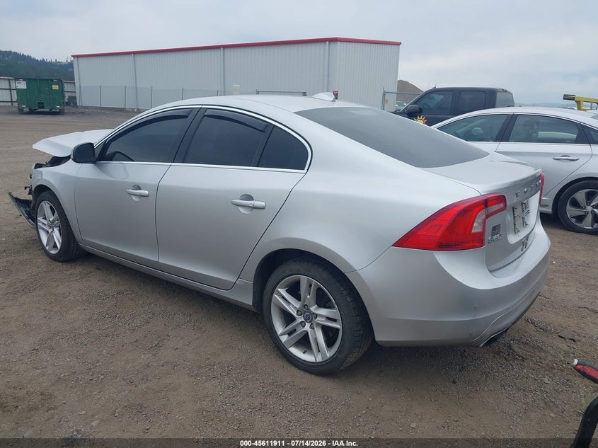 2015 Volvo S60 VIN YV1612TB1F1307237 IAAI salvage auction — FRONT END, Salvage Title, sold $550 on 2026-08-11 (photo 3)