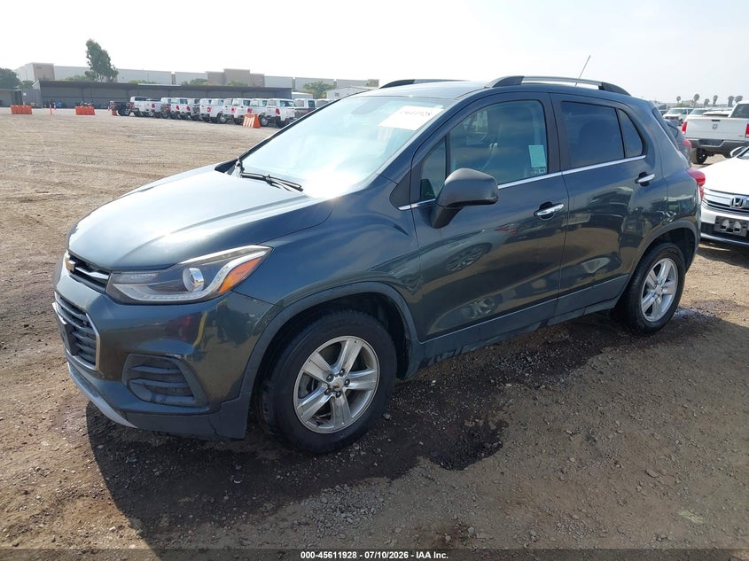 2018 Chevrolet Trax VIN KL7CJLSB9JB710916 IAAI salvage auction — NORMAL WEAR, Clear - Dealer Only (California), sold $775 on 2026-07-29 (photo 2)