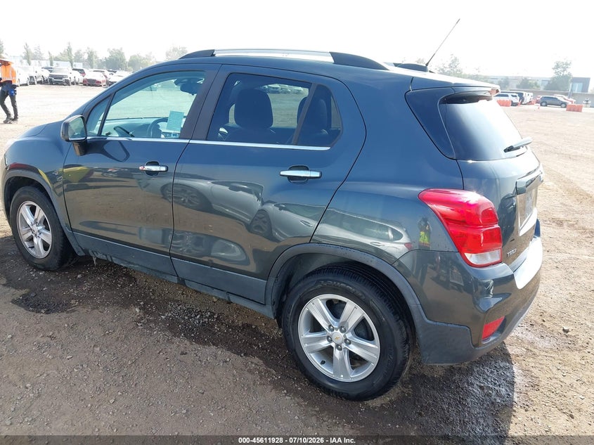 2018 Chevrolet Trax VIN KL7CJLSB9JB710916 IAAI salvage auction — NORMAL WEAR, Clear - Dealer Only (California), sold $775 on 2026-07-29 (photo 3)