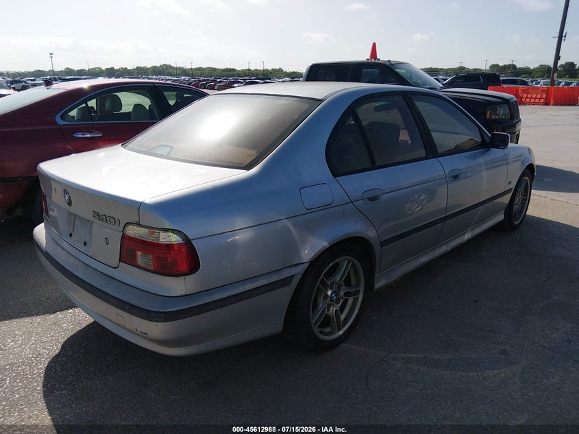 2000 BMW 5 series VIN WBADN5349YGC94287 IAAI salvage auction — NORMAL WEAR, Original (Texas), sold $1,050 on 2026-07-29 (photo 4)