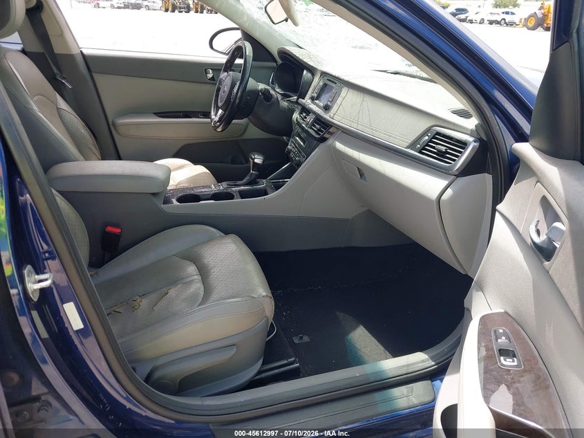 2016 Kia Optima VIN 5XXGU4L32GG118852 IAAI salvage auction — FRONT END, Salvage Title, sold $750 on 2026-07-29 (photo 5)