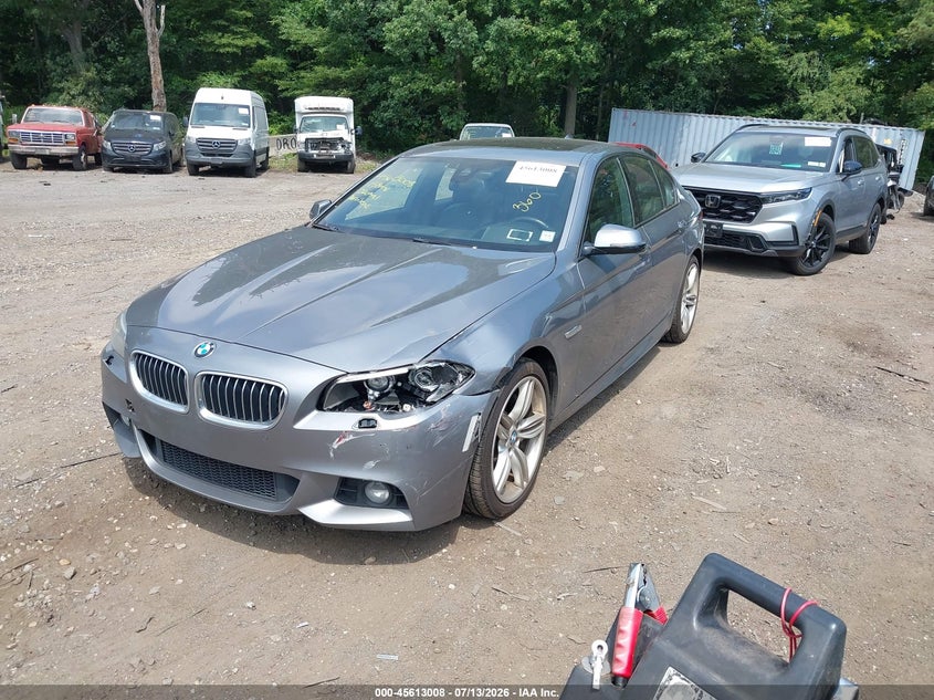 2015 BMW 5er VIN WBA5B3C51FD543056 IAAI salvage auction — FRONT END, Mv-907A (New York), sold $75 on 2026-07-28 (photo 2)