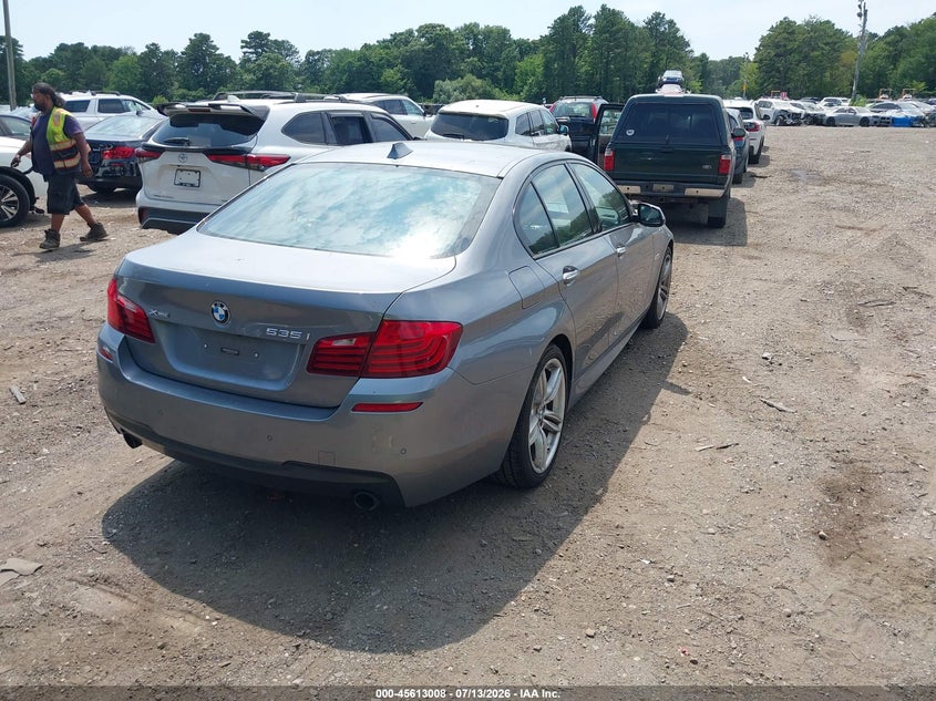 2015 BMW 5er VIN WBA5B3C51FD543056 IAAI salvage auction — FRONT END, Mv-907A (New York), sold $75 on 2026-07-28 (photo 4)