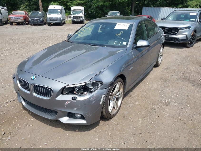 2015 BMW 5er VIN WBA5B3C51FD543056 IAAI salvage auction — FRONT END, Mv-907A (New York), sold $75 on 2026-07-28 (photo 6)