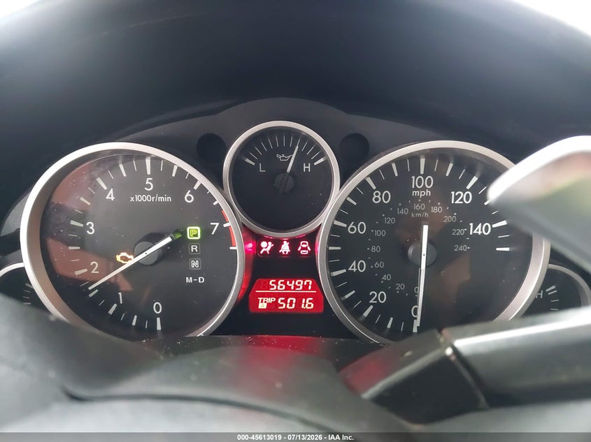 2012 Mazda Mx-5 VIN JM1NC2PF2C0220392 IAAI salvage auction — NORMAL WEAR, Clear (Florida), sold $1,000 on 2026-07-29 (photo 7)