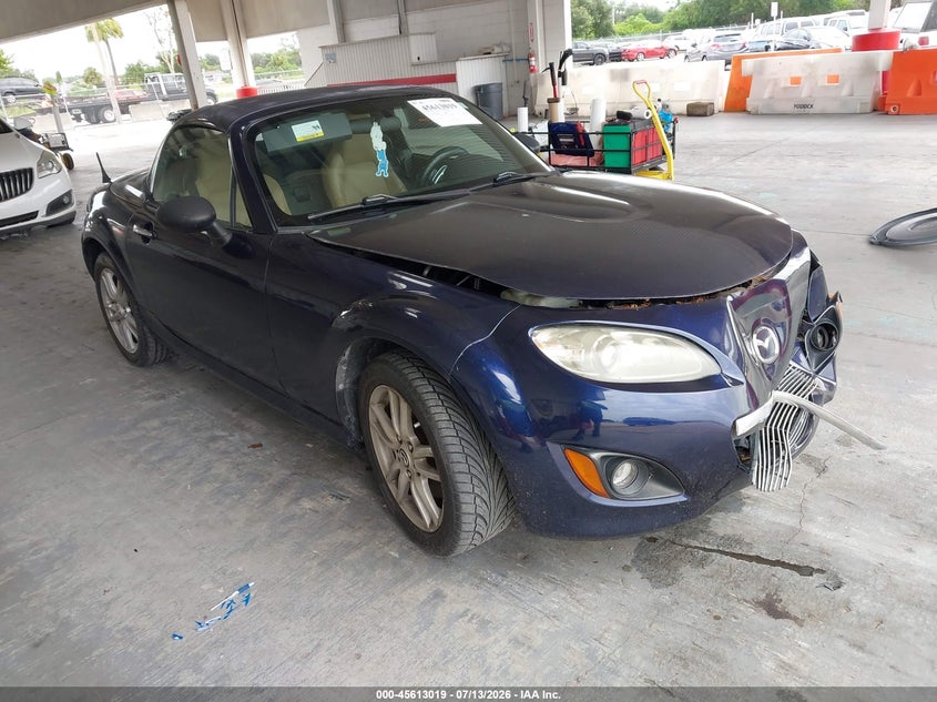 2012 Mazda Mx-5 VIN JM1NC2PF2C0220392 IAAI salvage auction — NORMAL WEAR, Clear (Florida), sold $1,000 on 2026-07-29 (photo 1)