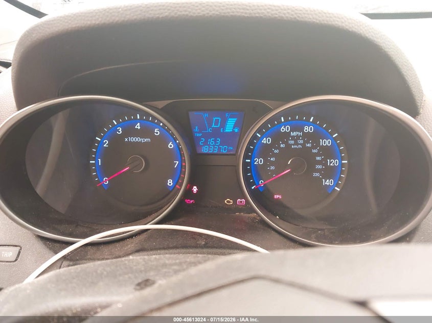 2011 Hyundai Tucson VIN KM8JU3AC6BU215599 IAAI salvage auction — NORMAL WEAR, Original (New Hampshire), sold $900 on 2026-07-28 (photo 7)