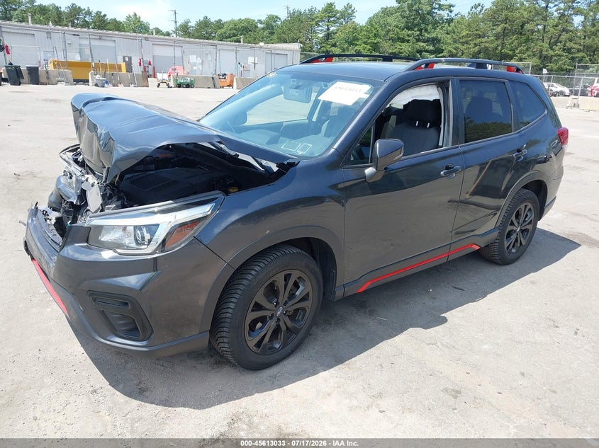 2019 Subaru Forester VIN JF2SKAPC4KH585566 IAAI salvage auction — FRONT END, Wait Title, sold $2,300 on 2026-09-07 (photo 2)