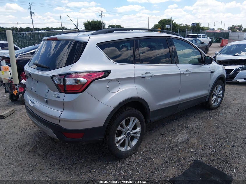 2018 Ford Escape VIN 1FMCU9GD4JUD29076 IAAI salvage auction — NORMAL WEAR, Clear (Kansas), sold $1,400 on 2026-07-18 (photo 4)
