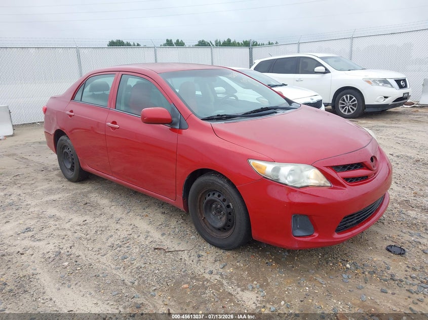 2013 Toyota Corolla VIN 5YFBU4EE0DP179161 IAAI salvage auction — NORMAL WEAR, Clear (North Carolina), sold $2,250 on 2026-07-15 (photo 1)
