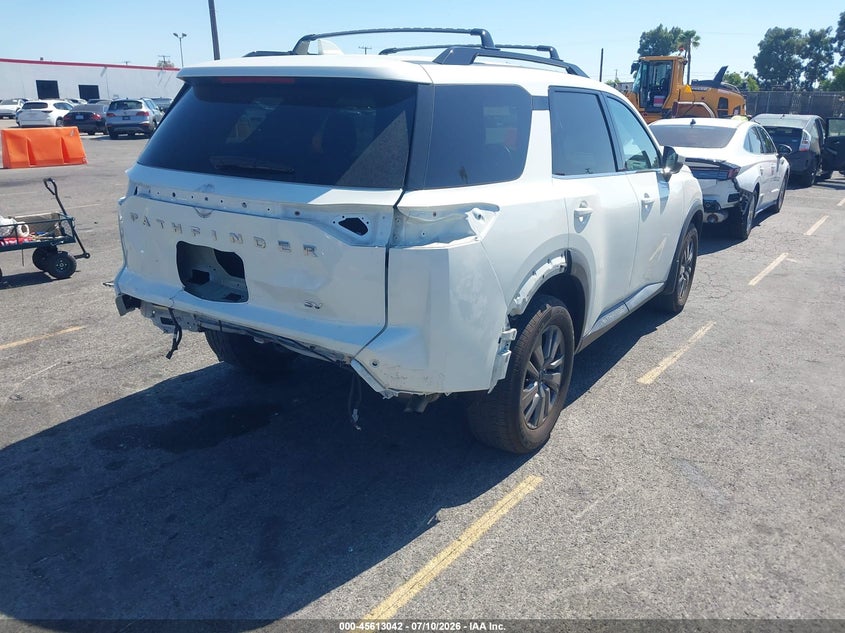 2023 Nissan Pathfinder VIN 5N1DR3BA5PC213898 IAAI salvage auction — REAR END, Salvage Title, sold $6,800 on 2026-07-29 (photo 4)