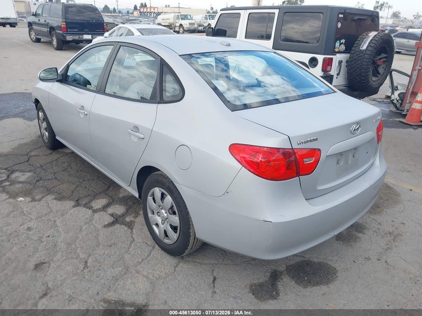 2008 Hyundai Elantra VIN KMHDU46D08U393165 IAAI salvage auction — FRONT END, Salvage (California), sold $250 on 2026-07-19 (photo 3)