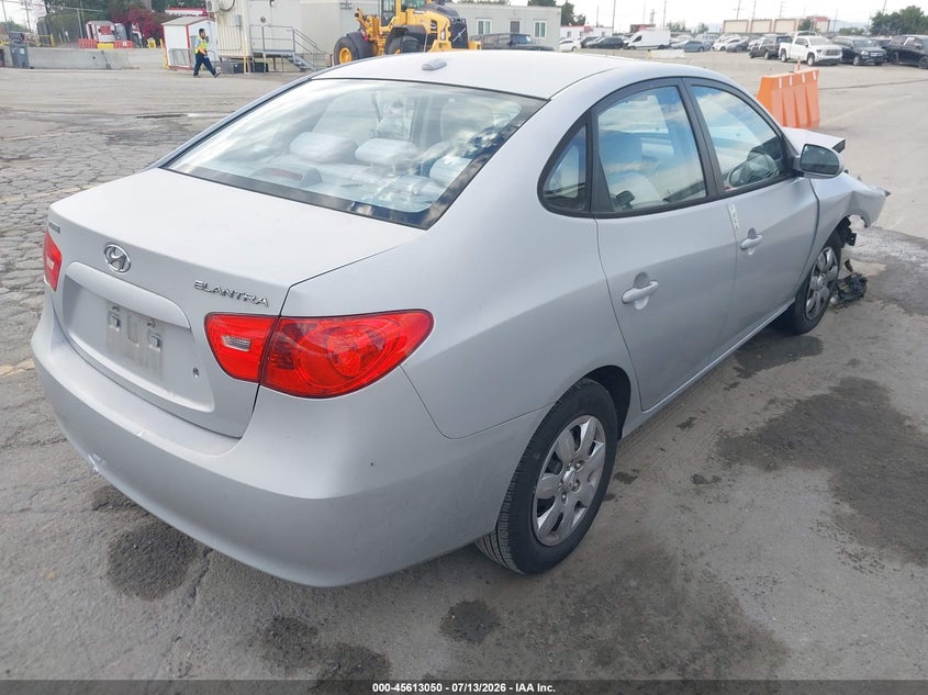 2008 Hyundai Elantra VIN KMHDU46D08U393165 IAAI salvage auction — FRONT END, Salvage (California), sold $250 on 2026-07-19 (photo 4)