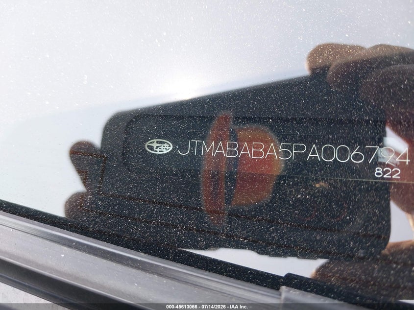2023 Subaru Solterra VIN JTMABABA5PA006794 IAAI salvage auction — LEFT & RIGHT, Mv-907A (New York), sold $7,575 on 2026-08-20 (photo 9)