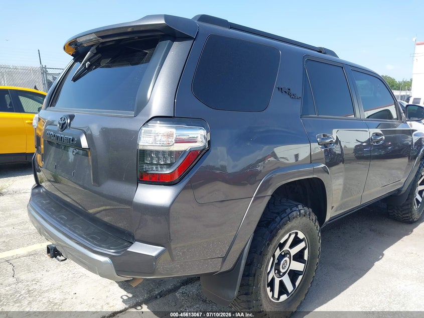 2023 Toyota 4runner VIN JTERU5JR1P6127705 IAAI salvage auction — RIGHT REAR, Salvage Title, sold $19,100 on 2026-07-29 (photo 6)