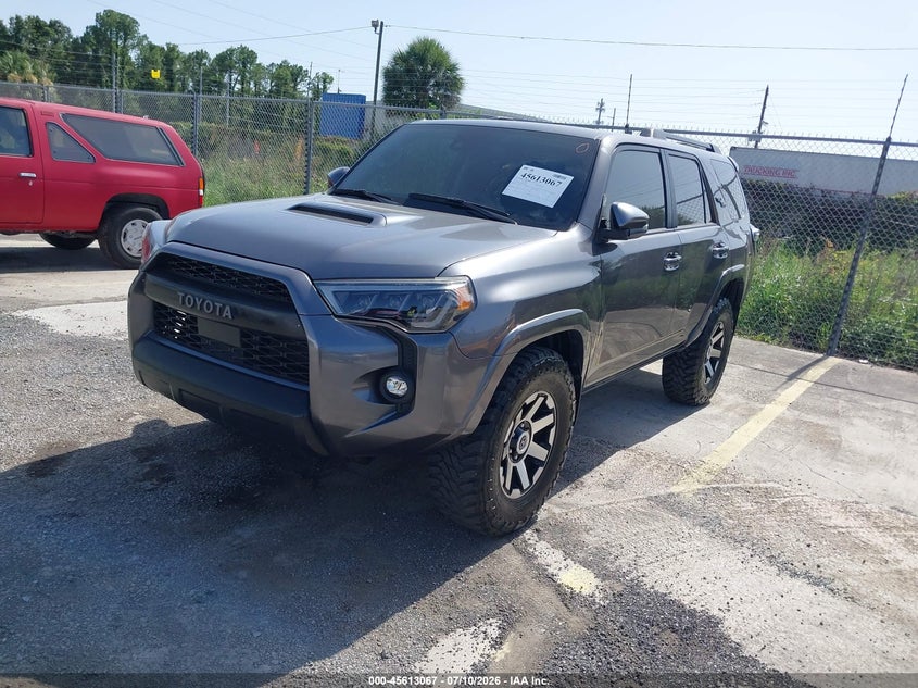 2023 Toyota 4runner VIN JTERU5JR1P6127705 IAAI salvage auction — RIGHT REAR, Salvage Title, sold $19,100 on 2026-07-29 (photo 2)