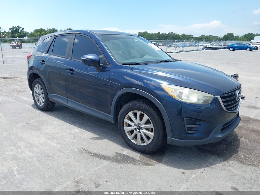 2016 Mazda Cx-5 VIN JM3KE2BY7G0672244 IAAI salvage auction — NORMAL WEAR, Clear (Florida), sold $1,700 on 2026-07-29 (photo 1)