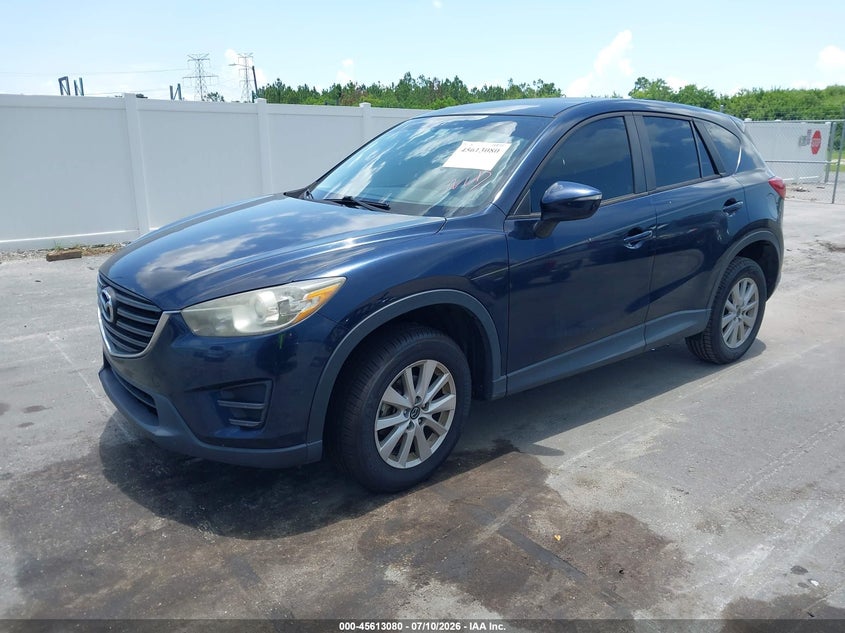 2016 Mazda Cx-5 VIN JM3KE2BY7G0672244 IAAI salvage auction — NORMAL WEAR, Clear (Florida), sold $1,700 on 2026-07-29 (photo 2)
