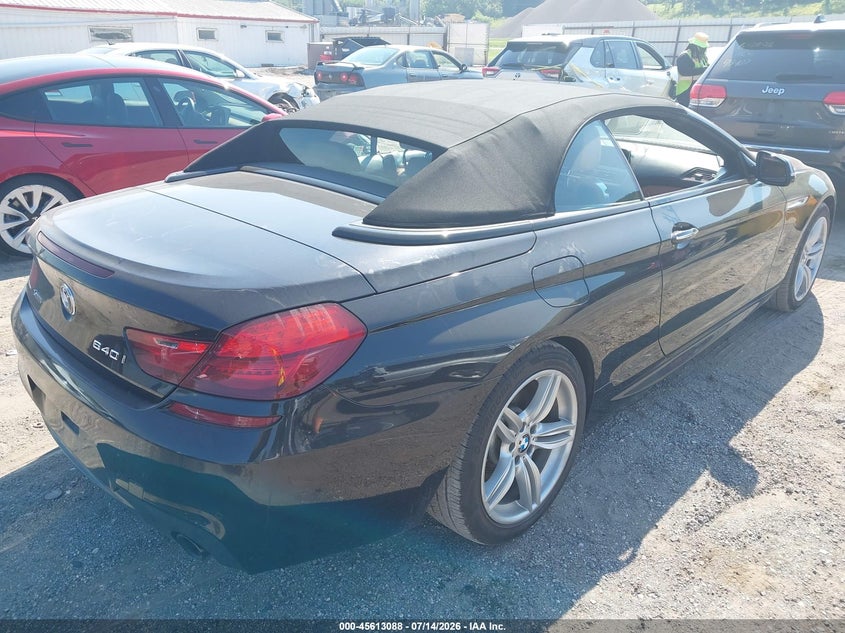 2017 BMW 6er VIN WBA6F3C5XHD994725 IAAI salvage auction — LEFT SIDE, Salvage (Iowa), sold $9,200 on 2026-08-10 (photo 4)