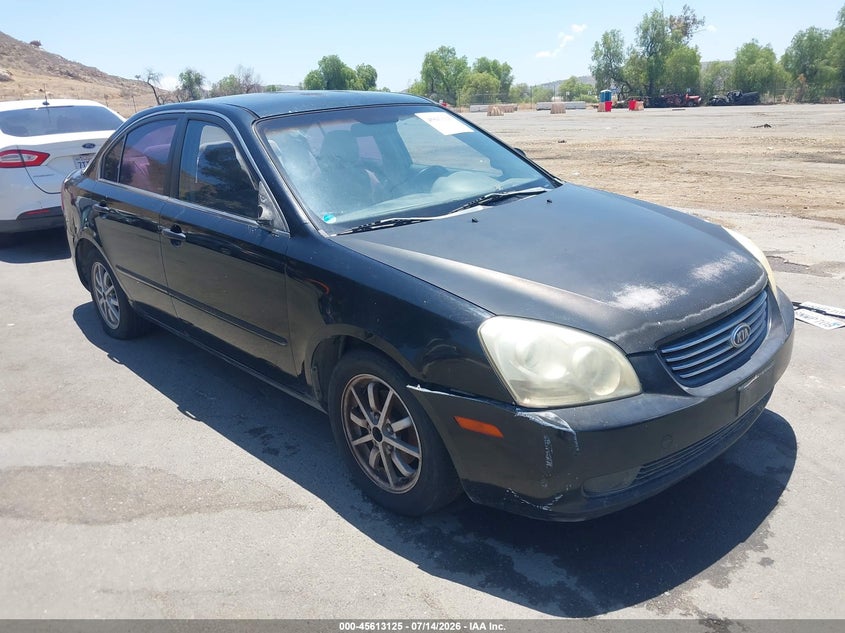 2008 Kia Optima VIN KNAGE123X85177177 IAAI salvage auction — NORMAL WEAR, Clear - Dealer Only (California), sold $275 on 2026-07-28 (photo 1)