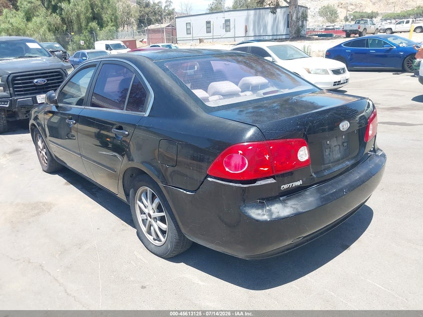 2008 Kia Optima VIN KNAGE123X85177177 IAAI salvage auction — NORMAL WEAR, Clear - Dealer Only (California), sold $275 on 2026-07-28 (photo 3)