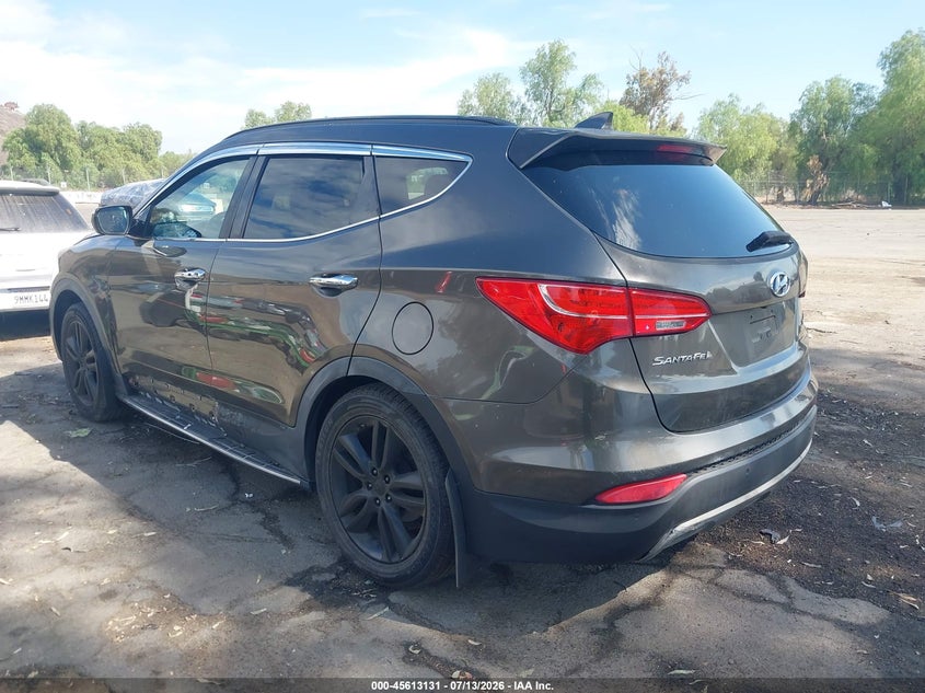 2014 Hyundai Santa fe VIN 5XYZW3LA6EG196412 IAAI salvage auction — FRONT END, Salvage (California), sold $1,950 on 2026-07-28 (photo 3)
