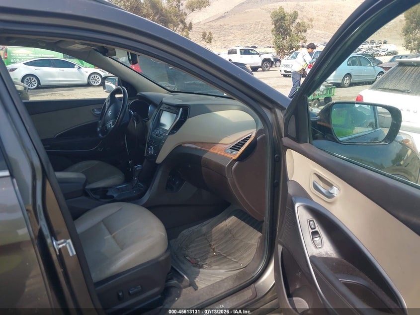 2014 Hyundai Santa fe VIN 5XYZW3LA6EG196412 IAAI salvage auction — FRONT END, Salvage (California), sold $1,950 on 2026-07-28 (photo 5)