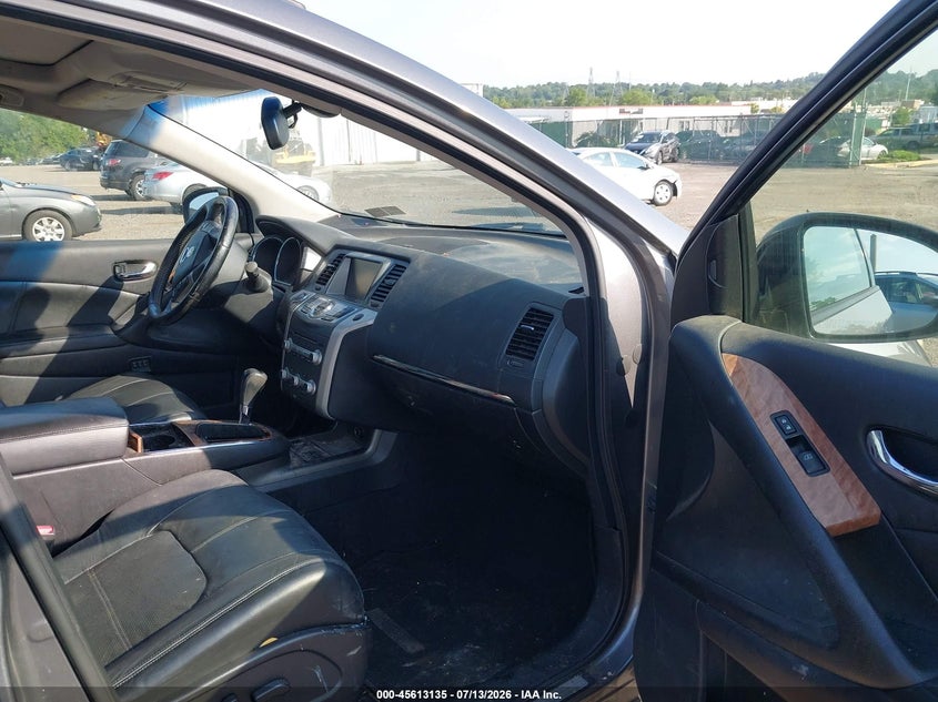 2014 Nissan Murano VIN JN8AZ1MW2EW533345 IAAI salvage auction — NORMAL WEAR, Clear (Pennsylvania), sold $225 on 2026-07-24 (photo 5)