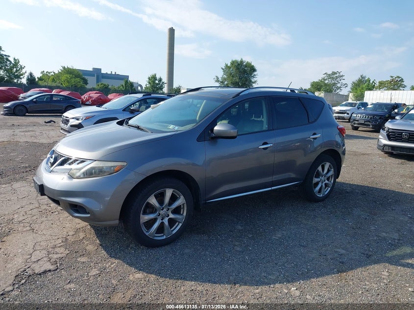 2014 Nissan Murano VIN JN8AZ1MW2EW533345 IAAI salvage auction — NORMAL WEAR, Clear (Pennsylvania), sold $225 on 2026-07-24 (photo 6)
