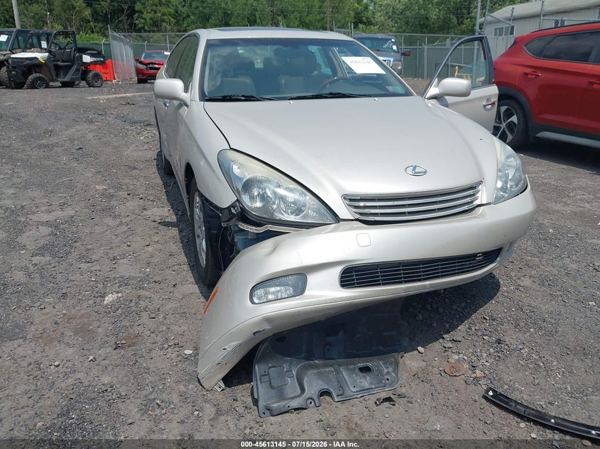 2002 Lexus ES VIN JTHBF30G925017731 IAAI salvage auction — FRONT END, Salvage (Pennsylvania), sold $275 on 2026-07-23 (photo 6)