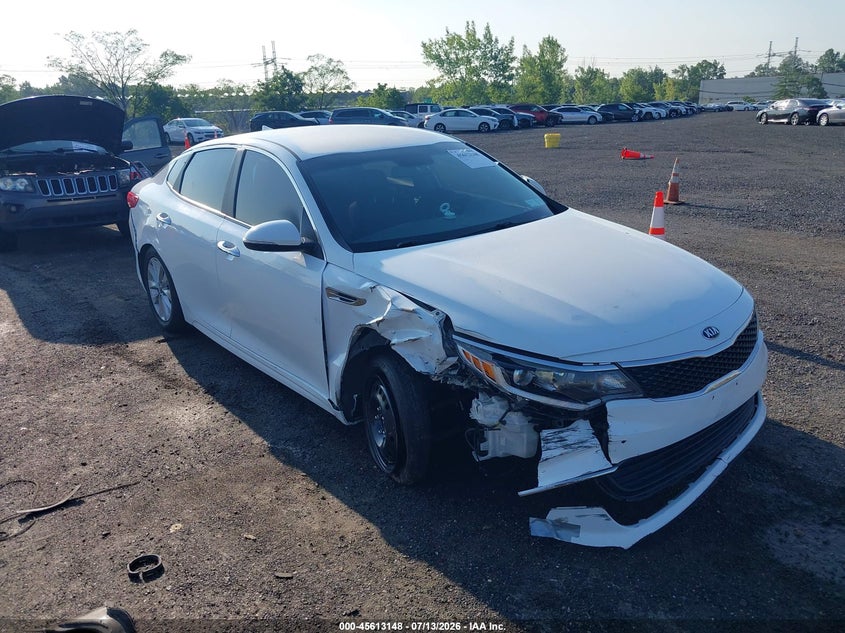 2016 Kia Optima VIN 5XXGT4L33GG061693 IAAI salvage auction — NORMAL WEAR, Clear (New York), sold $1,175 on 2026-08-01 (photo 6)