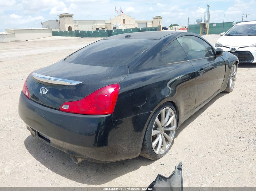 2008 Infiniti G37 VIN JNKCV64E78M115981 IAAI salvage auction — NORMAL WEAR, Original (Texas), sold $1,125 on 2026-07-27 (photo 4)