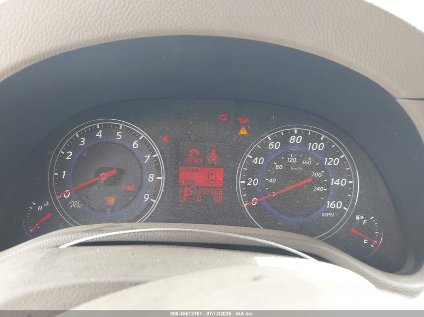 2008 Infiniti G37 VIN JNKCV64E78M115981 IAAI salvage auction — NORMAL WEAR, Original (Texas), sold $1,125 on 2026-07-27 (photo 7)