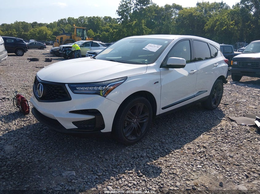 2021 Acura Rdx VIN 5J8TC1H65ML008488 IAAI salvage auction — REAR END, Salvage Title, sold $9,800 on 2026-08-20 (photo 2)