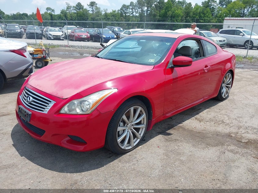 2008 Infiniti G37 VIN JNKCV64E08M123520 IAAI salvage auction — NORMAL WEAR, Clear (Virginia), sold $375 on 2026-07-31 (photo 2)