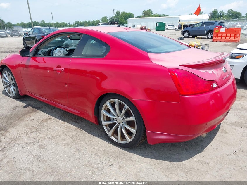 2008 Infiniti G37 VIN JNKCV64E08M123520 IAAI salvage auction — NORMAL WEAR, Clear (Virginia), sold $375 on 2026-07-31 (photo 3)