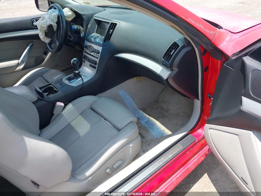 2008 Infiniti G37 VIN JNKCV64E08M123520 IAAI salvage auction — NORMAL WEAR, Clear (Virginia), sold $375 on 2026-07-31 (photo 5)