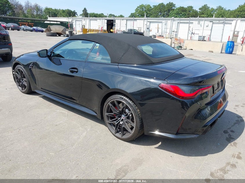 2022 BMW M4 VIN WBS33BA03NCK73141 IAAI salvage auction — ENGINE DAMAGE, Mv-907A (New York), sold $21,100 on 2026-08-25 (photo 3)
