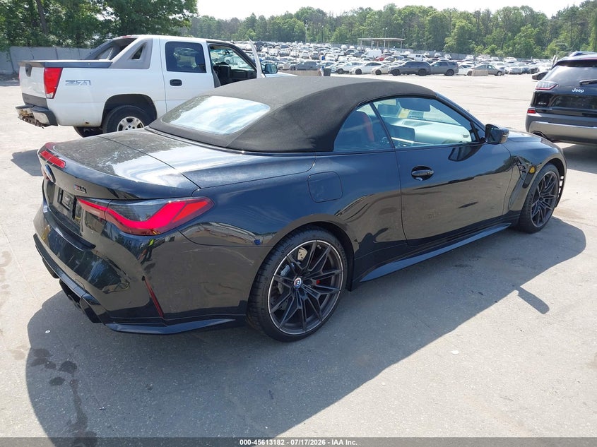 2022 BMW M4 VIN WBS33BA03NCK73141 IAAI salvage auction — ENGINE DAMAGE, Mv-907A (New York), sold $21,100 on 2026-08-25 (photo 4)
