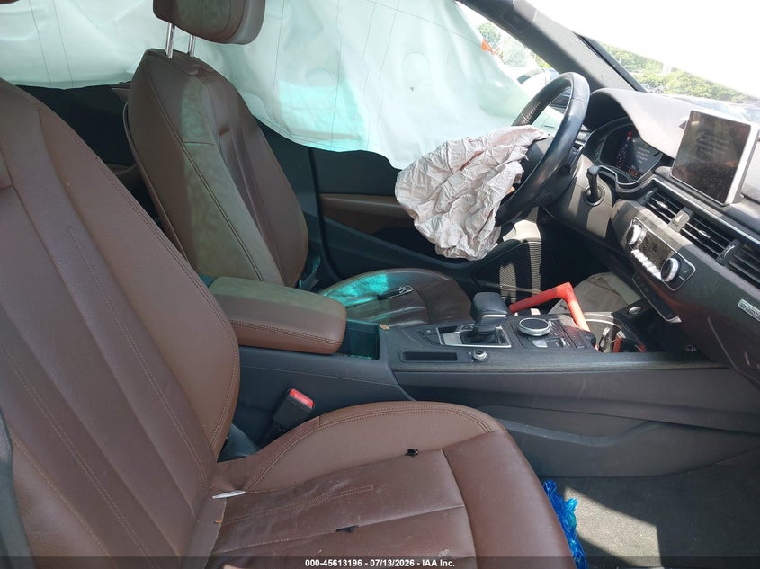 2018 Audi A4 VIN WAUENAF46JA130199 IAAI salvage auction — FRONT END, Salvage (Pennsylvania), sold $3,600 on 2026-07-25 (photo 5)