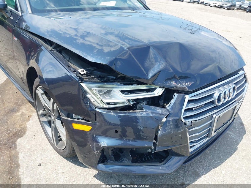 2018 Audi A4 VIN WAUENAF46JA130199 IAAI salvage auction — FRONT END, Salvage (Pennsylvania), sold $3,600 on 2026-07-25 (photo 6)