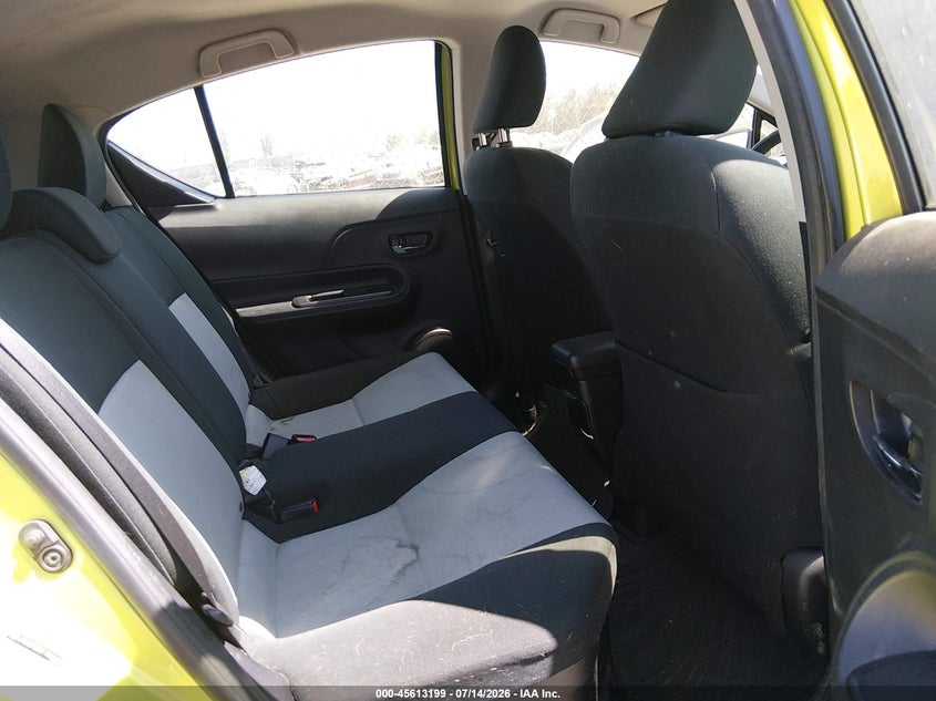 2015 Toyota Prius c VIN JTDKDTB38F1088420 IAAI salvage auction — FRONT END, Salvage (California), sold $500 on 2026-07-29 (photo 8)