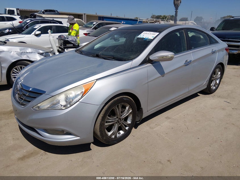 2013 Hyundai Sonata VIN 5NPEC4AC3DH648535 IAAI salvage auction — RIGHT FRONT, Salvage (California), sold $25 on 2026-07-29 (photo 2)