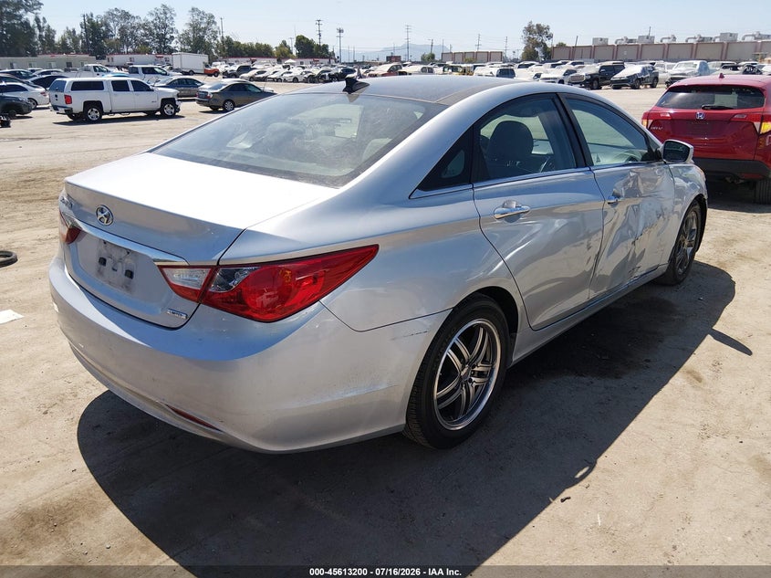 2013 Hyundai Sonata VIN 5NPEC4AC3DH648535 IAAI salvage auction — RIGHT FRONT, Salvage (California), sold $25 on 2026-07-29 (photo 4)