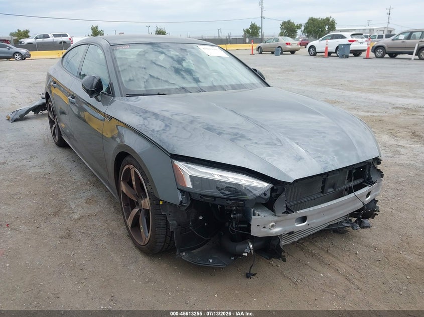 2023 Audi A5 VIN WAUFACF59PA024682 IAAI salvage auction — FRONT END, Salvage (California), sold $11,600 on 2026-07-30 (photo 1)