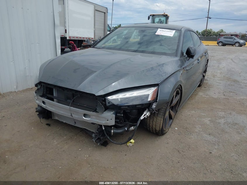 2023 Audi A5 VIN WAUFACF59PA024682 IAAI salvage auction — FRONT END, Salvage (California), sold $11,600 on 2026-07-30 (photo 6)