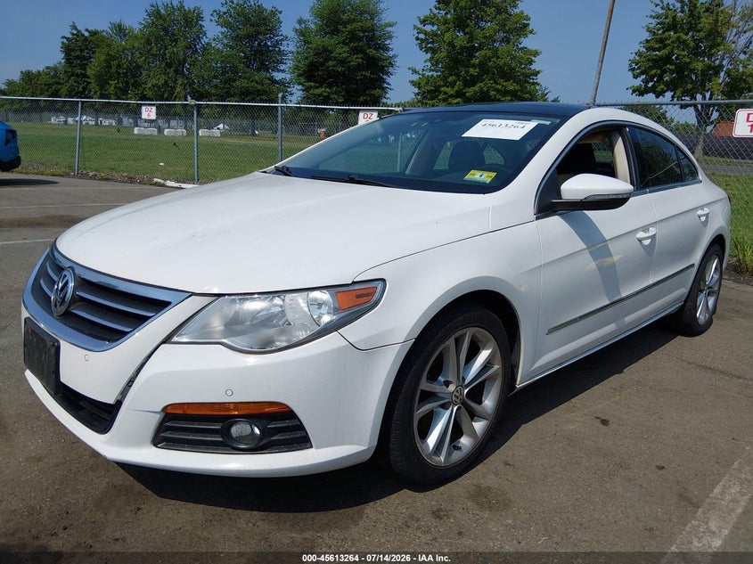 2009 Volkswagen Cc VIN WVWHL73C09E535435 IAAI salvage auction — WATER/FLOOD, Salvage (Idaho), sold $400 on 2026-08-03 (photo 2)