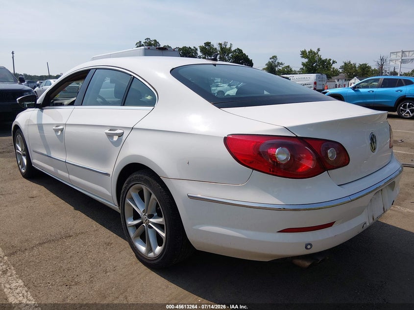 2009 Volkswagen Cc VIN WVWHL73C09E535435 IAAI salvage auction — WATER/FLOOD, Salvage (Idaho), sold $400 on 2026-08-03 (photo 3)